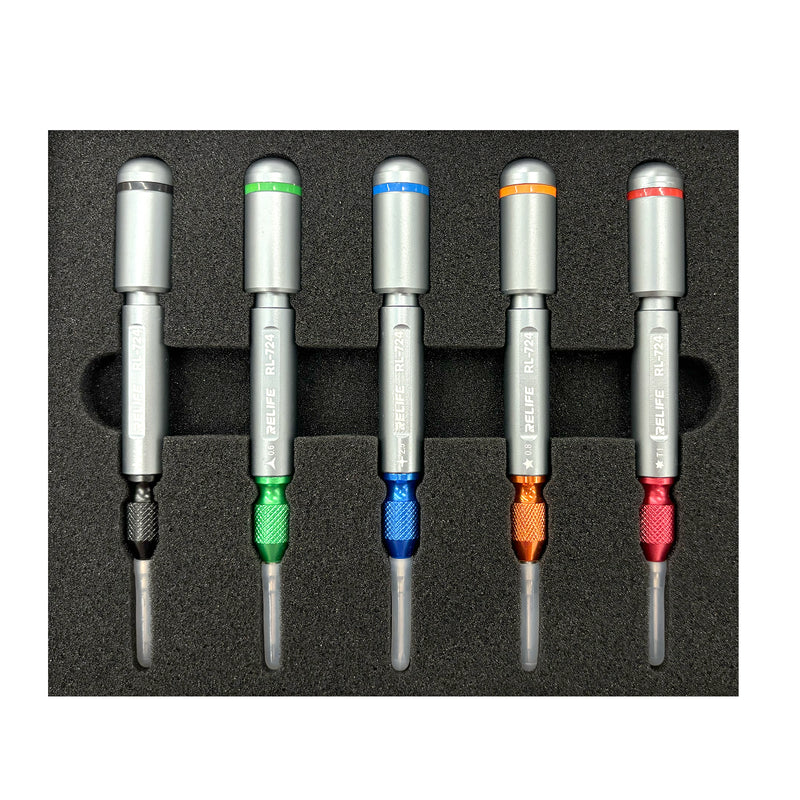 Relife Torque Screwdriver Set for Mobile Phone Repair - 5 in 1