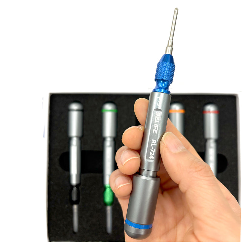 Relife Torque Screwdriver Set for Mobile Phone Repair - 5 in 1