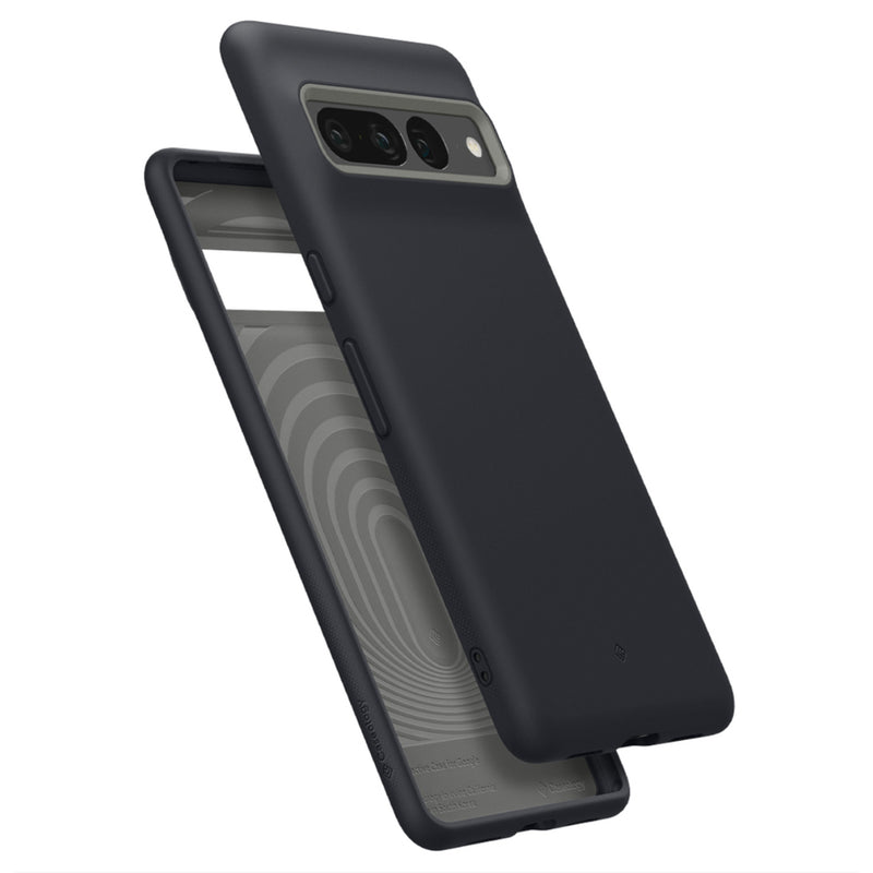 Google Pixel 7 Pro Nano Pop Phone Case - Caseology by SPIGEN - Black Sesame