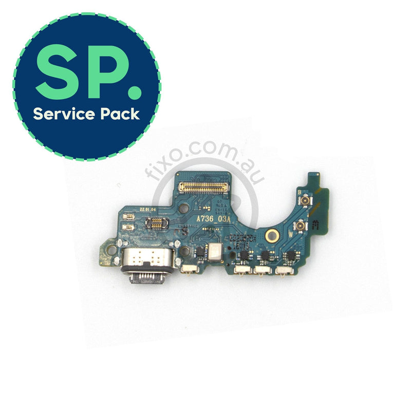 Samsung Galaxy A73 Replacement Charging Port Board - Genuine Samsung Service Pack