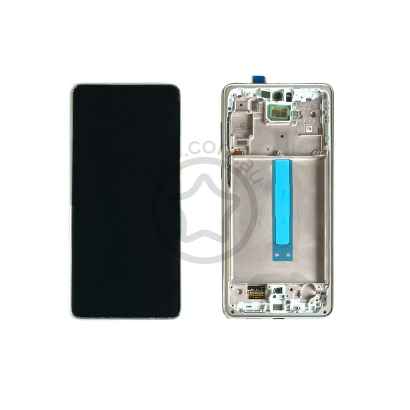 Samsung Galaxy A73 5G Replacement LCD Screen with Frame - Service Pack Mint