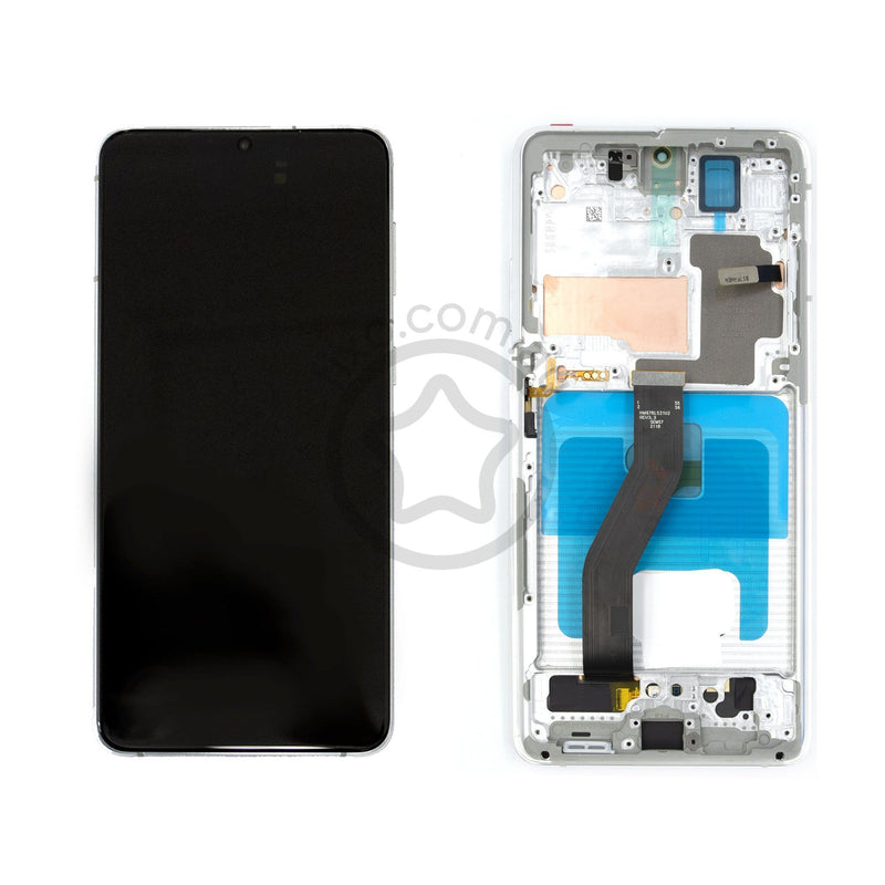 Samsung Galaxy S21 Ultra Replacement LCD Screen - Aftermarket Phantom Silver