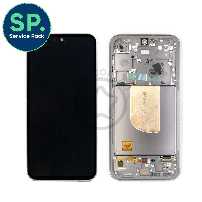 Samsung Galaxy S23 FE Replacement LCD Screen with Frame Cream