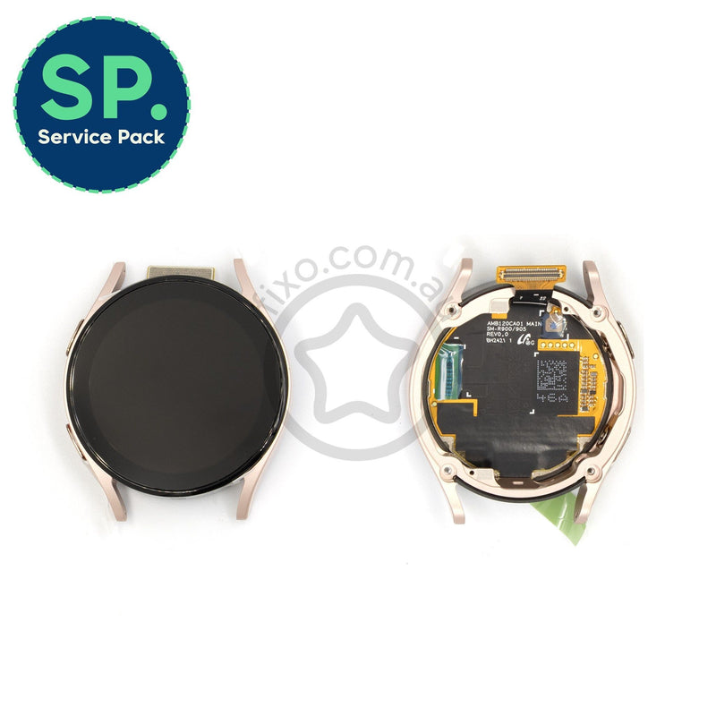 Samsung Galaxy Watch FE Replacement LCD Screen with Frame - Genuine - Pink Gold