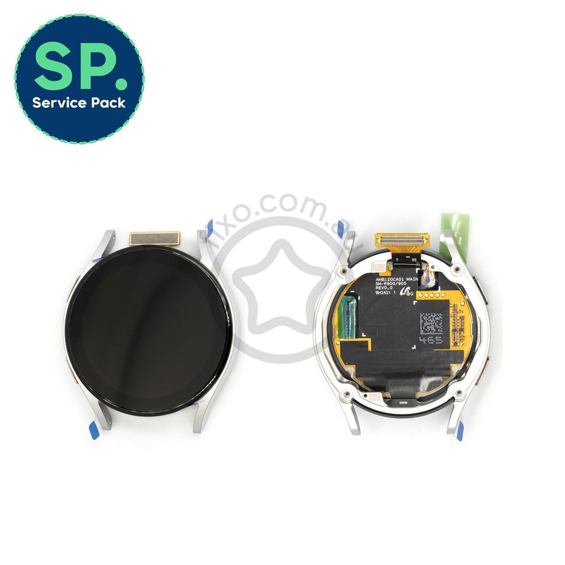 Samsung Galaxy Watch FE Replacement LCD Screen with Frame - Genuine - Silver