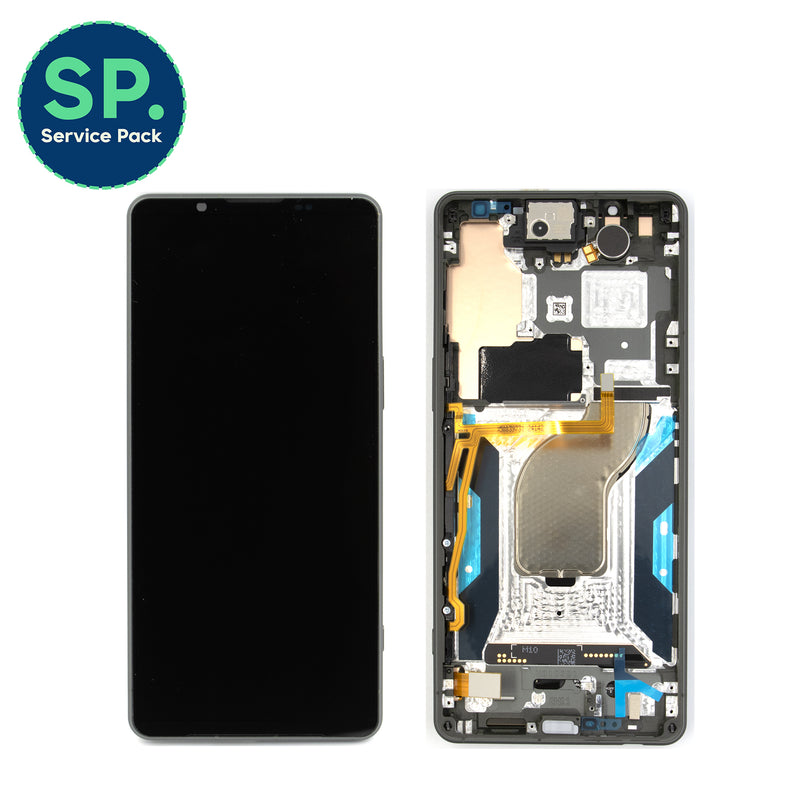 Sony Xperia 1 VI Replacement LCD Touch Screen Display with Frame - Khaki Green