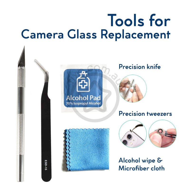 DIY Samsung Galaxy A23 Rear Camera Glass Replacement Kit 