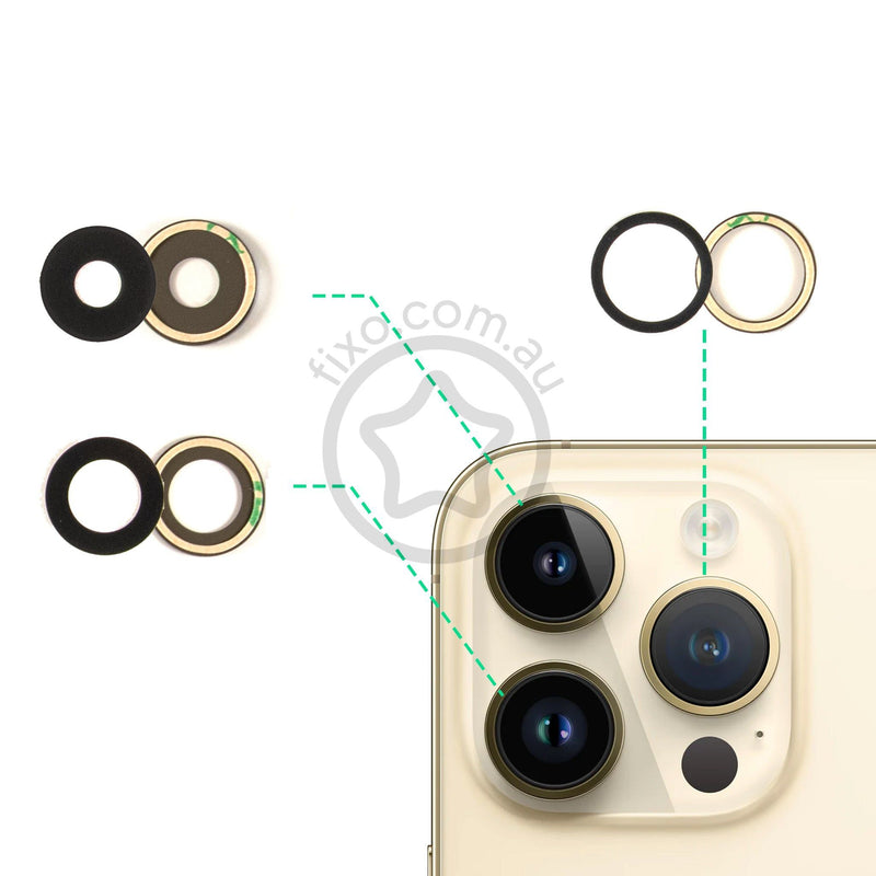 iPhone 14 Pro Max Replacement Rear Camera Lens Glass