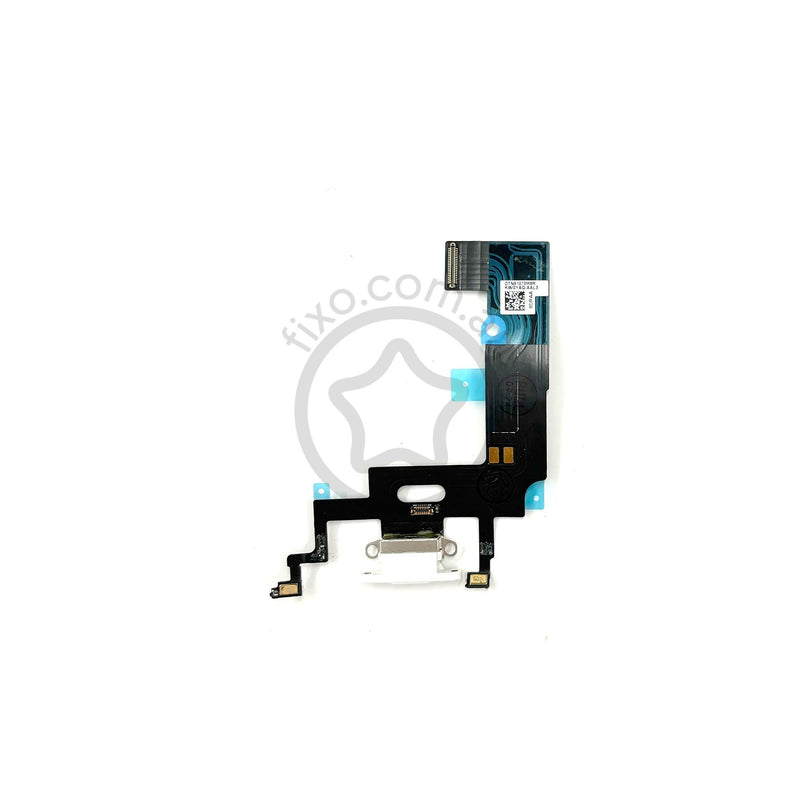 For iPhone XR Replacement Charger Port Flex Cable - White