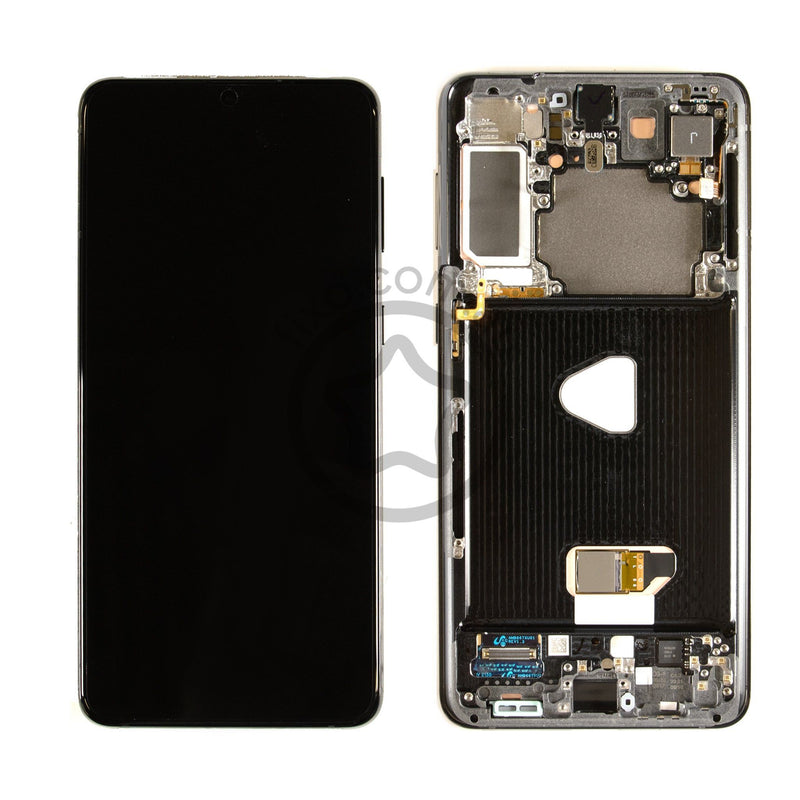 Samsung Galaxy S21 Plus Replacement LCD Screen with Frame Phantom Black