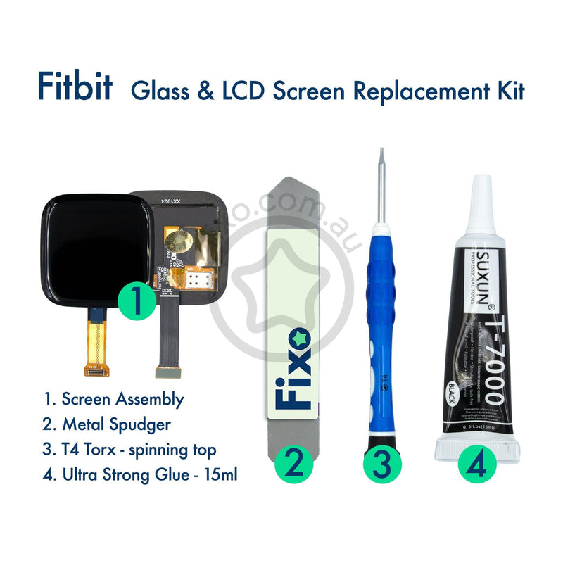 Fitbit Versa 2 Glass & Touch Screen Replacement Kit