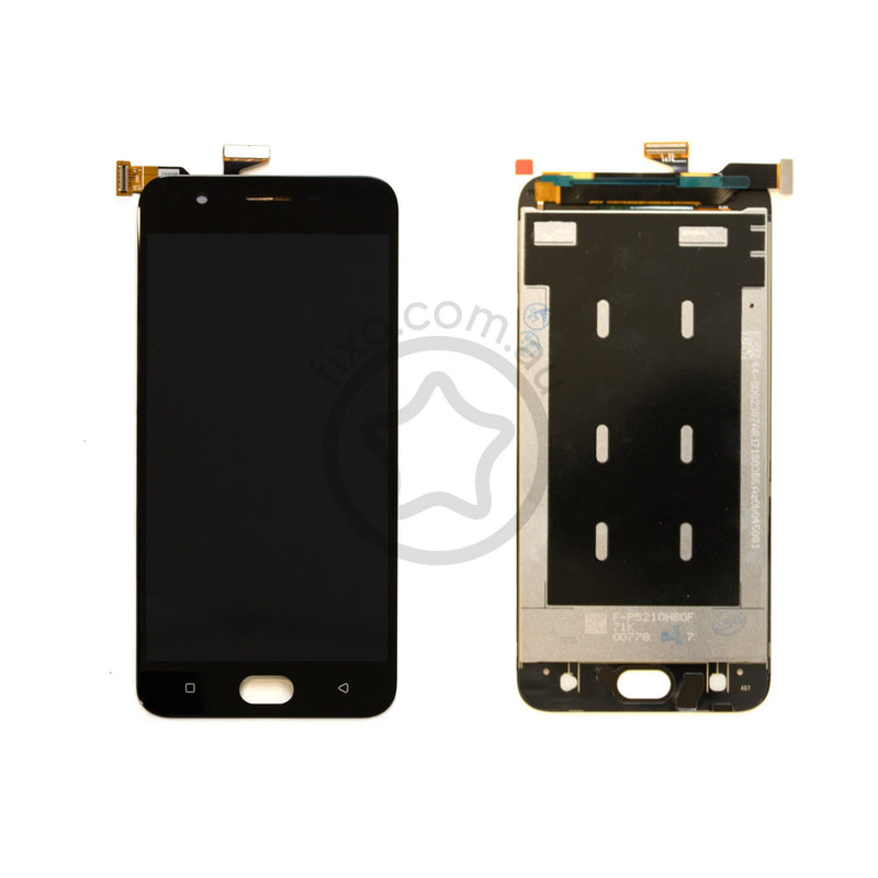 Oppo A57 Replacement LCD Glass Touch Screen Black